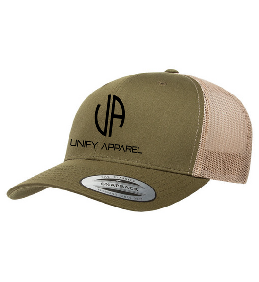 Olive Trucker Hat